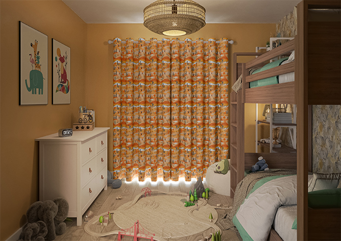 Wild West, Sunset - Made to Measure Curtains - Image 15